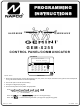 NAPCO Gemini GEM-X255 Programming Instructions Manual