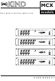 Kind MCX 126 User Manual