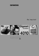 Siemens gigaset 4010 Operating Instructions Manual