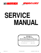 Mercury 40 Service Manual