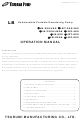 Tsurumi Pump LB-250 Operation Manual