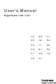 Toshiba Gigaframe L80 User Manual