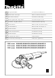 Makita 9560C Instruction Manual