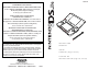 Nintendo DS LITE Instruction Booklet