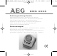 AEG BMG 4906 Operating Instructions Manual