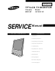 Samsung LW15S13C Service Manual