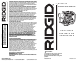 RIDGID OF45150 Operator's Manual