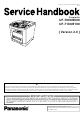 Panasonic UF-8000 Service Handbook