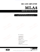 Yamaha MLA8 Servise Manual