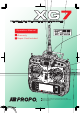 JR ProPo XG7 Operation Manual