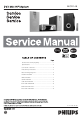 Philips MCD149 Service Manual