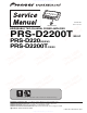 pioneer PRS-D2200T Service Manual