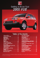 Saturn 2005 Vue Getting To Know Manual