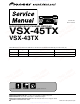 Pioneer VSX-45TX Service Manual
