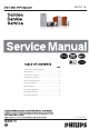 Philips MCD119 Service Manual