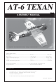 SEAGULL MODELS AT-6 TEXAN Assembly Manual
