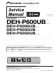 Pioneer DEH-P600UB Service Manual