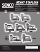 Senco SC1 Operating Instructions Manual