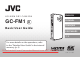 JVC GC-FM1 Basic User's Manual