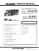 Sharp CD-ES700 Service Manual