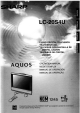 Sharp AQUOS LC-20S4U Operation Manual