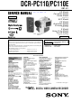 Sony DCR-PC110 Service Manual