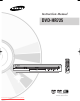 Samsung DVD-HR725 Instruction Manual