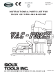 Sioux Tools VAC-FORCE 1557 Instruction Manual