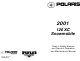 Polaris 120 XC Rider's Safety Manual And Owner's Operation And Maintenance Manual