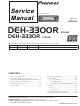 Pioneer DEH-3300RX1N Service Manual