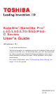 Toshiba Satellite Pro Series User Manual