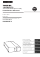 Toshiba RAV-SM2802DT-E Installation Manual