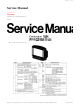 Panasonic PV-DF2000 Service Manual