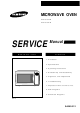 Samsung MC1015WB Service Manual