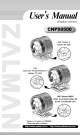 ZALMAN CNPS9500 User Manual