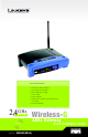 Linksys WAG54G Quick Installation Manual
