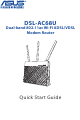 Asus DSL-AC68U Quick Start Manual