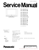 Panasonic TX-32LX1X Service Manual