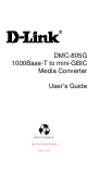 D-Link DMC-805G User Manual