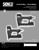 Senco SLS15Mg Operating Instructions Manual