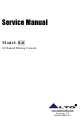 Alto S-6 Service Manual