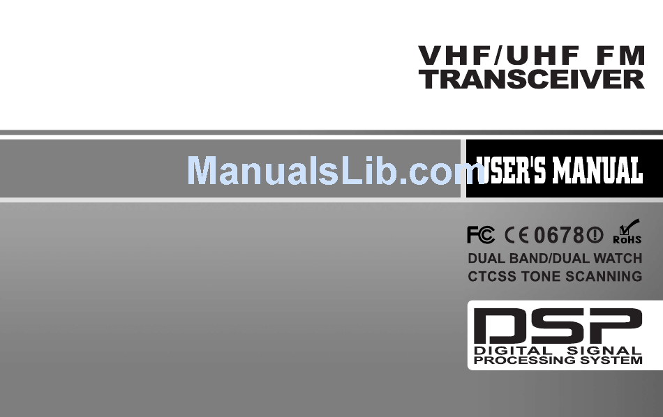 RETEVIS RT-5R USER MANUAL Pdf Download | ManualsLib