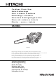 Hitachi CS 36DL Handling Instructions Manual