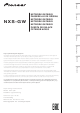 Pioneer NXS-GW Operating Instructions Manual