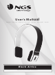 NGS Black Artica User Manual