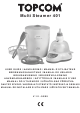 Topcom MULTI STEAMER 401 User Manual