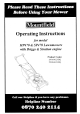 Mountfield HP470 Operating Instructions Manual