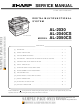 Sharp AL-2030 Service Manual