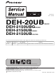 Pioneer DEH-20UB Service Manual