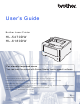 Brother HL-5470DW User Manual